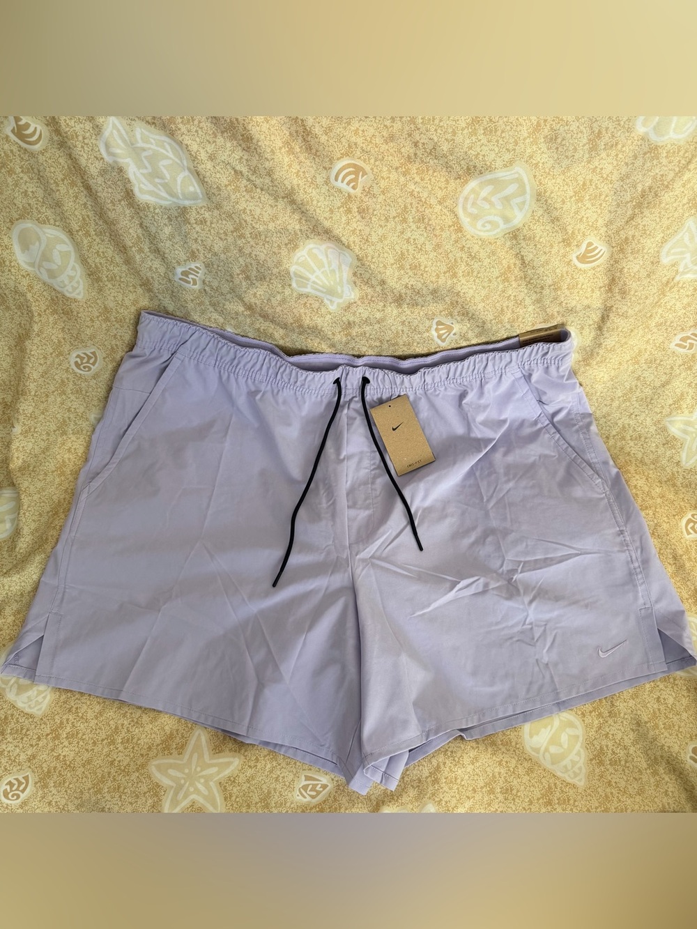 Men’s Unlimited Dri-Fit 5” Inseam Unlined Versatile Shorts Purple Size 4XLT
